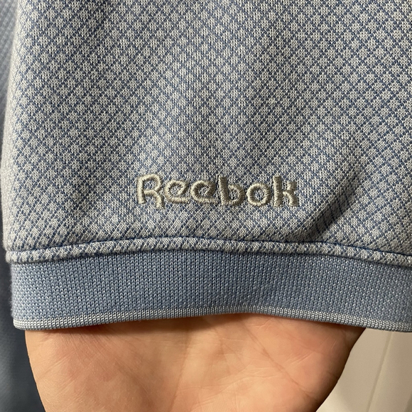 Reebok Polo Shirt Golf Casual Men's 5XL Blue Golf Performance Big and Tall - Picture 4 of 7